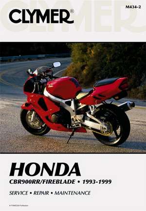 Honda CBR900RR/Fireblade Motorcycle (1993–1999) Service Repair Manual de Haynes