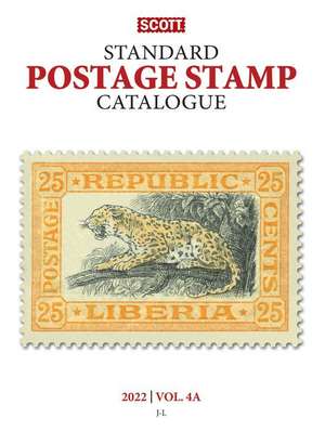 2022 Scott Stamp Postage Catalogue Volume 4: Cover Countries J-M: Scott Stamp Postage Catalogue Volume 4: Countries J-M de Jim Kloetzel