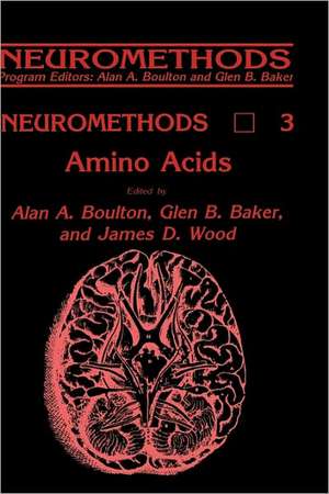 Amino Acids de Alan A. Boulton