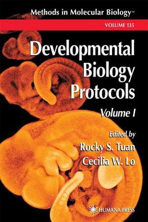 Developmental Biology Protocols: Volume I de Rocky S. Tuan