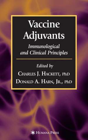 Vaccine Adjuvants de Charles J. Hackett