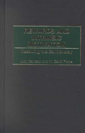 Rewards and Intrinsic Motivation: Resolving the Controversy de Judy Cameron