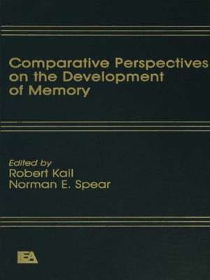 Comparative Perspectives on the Development of Memory de Jr. R. V. Kail