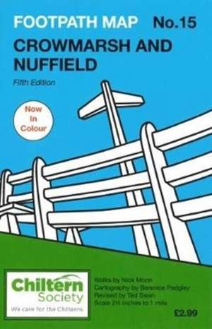 Footpath Map No. 15 Crowmarsh and Nuffield de Nick Moon