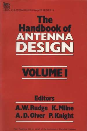 Handbook of Antenna Design de A W Rudge