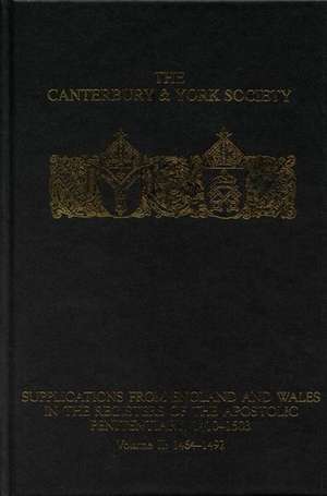 Supplications from England and Wales in the Regi – Volume II: 1464–1492 de Peter Clarke