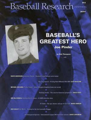 The Baseball Research Journal (BRJ), Volume 30 de Society for American Baseball Research (SABR)