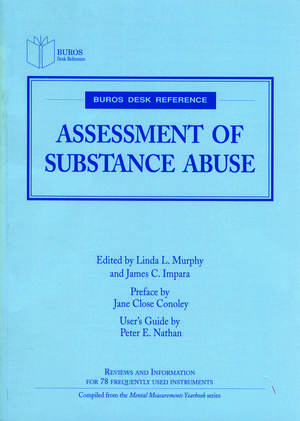 Assessment of Substance Abuse de Buros Center