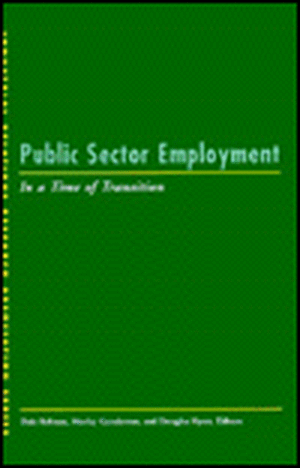 Public Sector Employment in a Time of Transition de Dale Belman