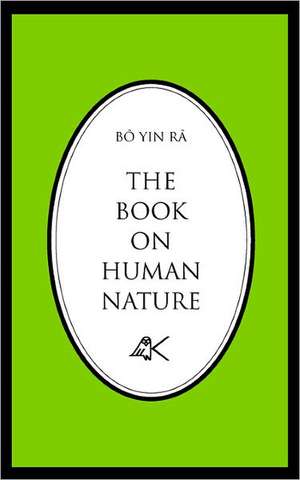 The Book on Human Nature de Bo Yin Ra