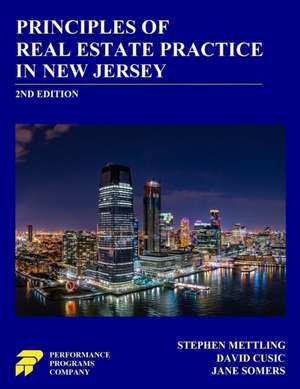 Principles of Real Estate Practice in New Jersey: 2nd Edition de David Cusic