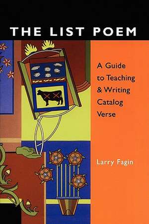 The List Poem de Larry Fagin