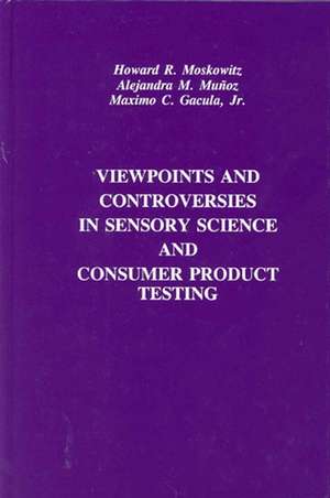 Viewpoints Controversies Sensory Science de Moskowitz