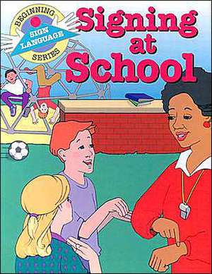 Signing at School de Stan Collins