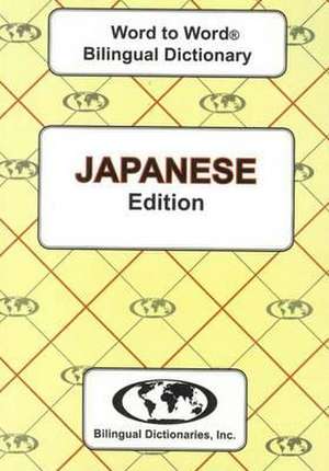 English-Japanese & Japanese-English Word-to-Word Dictionary de C. HASEGAWA