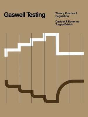 Gaswell Testing: Theory, Practice & Regulation de David A.T. Donohue