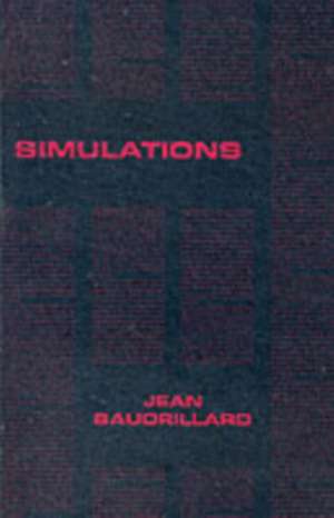 Simulations de Jean Baudrillard
