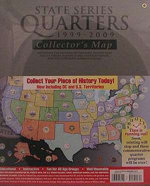 Whitman State Series Quarter Map de Whitman Publishing Co