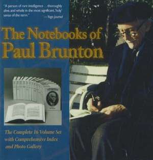 Notebooks of Paul Brunton CD-ROM: Volumes 1-16 de Paul Brunton