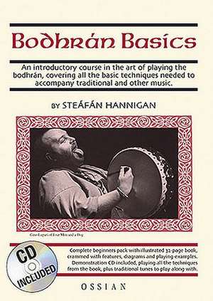 Bodhran Basics Book/Online Audio de Steafan Hannigan