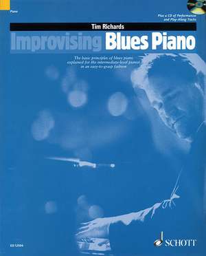 Improvising Blues Piano de Tim Richards