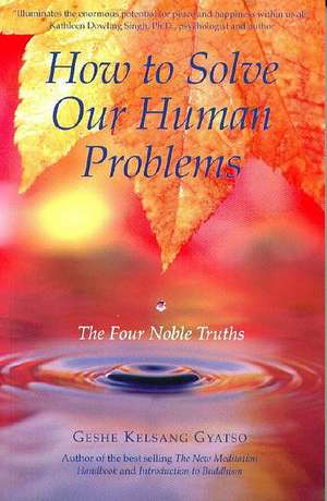 How to Solve Our Human Problems de Geshe Kelsang Gyatso