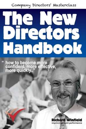 The New Directors Handbook de Richard Winfield