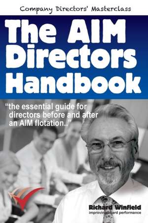 The Aim Directors Handbook de Richard Winfield