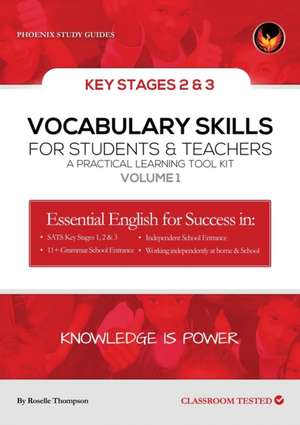 Vocabulary Skills for Students & Teachers de Roselle Thompson