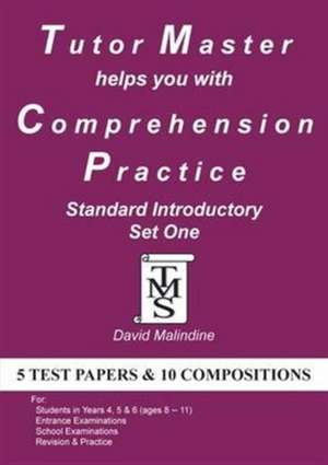 Tutor Master Helps You with Comprehension Practice - Standard Introductory Set One de David Malindine