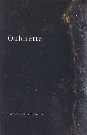 Oubliette de Peter Richards