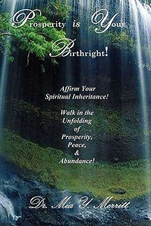 Prosperity Is Your Birthright de Mia Y. Merritt