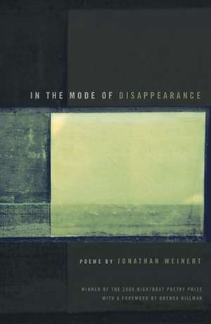 In the Mode of Disappearance de Jonathan Weinert