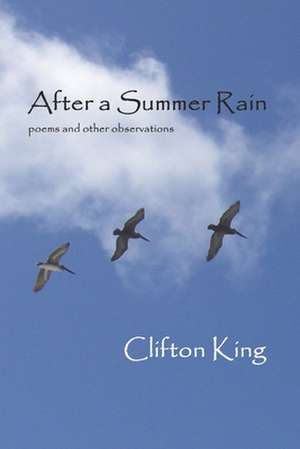 After a Summer Rain: poems and other observations de Clifton R. King