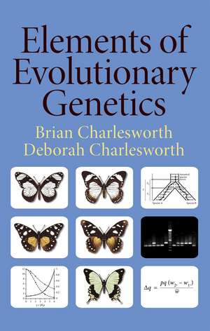 Elements of Evolutionary Genetics de Prof. Brian Charlesworth