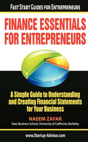 Finance Essentials for Entrepreneurs de Naeem Zafar