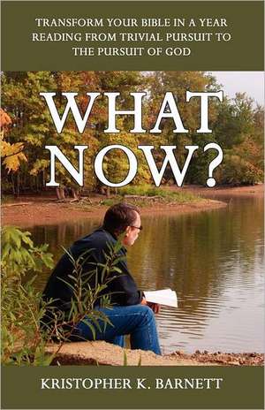 What Now? de Kristopher K. Barnett