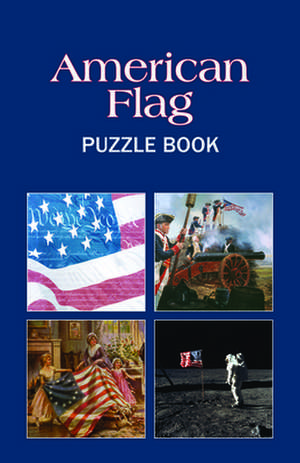 American Flag Puzzle Book de Grab a. Pencil Press