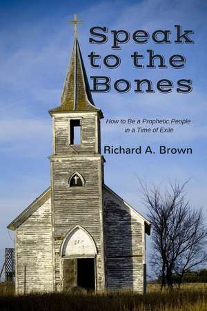 Speak to the Bones: How to Be a Prophetic People in a Time of Exile de Richard A. Brown