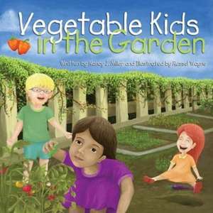 Vegetable Kids in the Garden