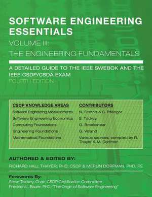 Software Engineering Essentials, Volume III de Richard Hall Thayer