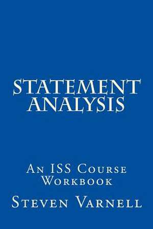 Statement Analysis de Steven Varnell