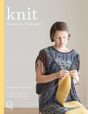 Knit: first stitch / first scarf de Pam Allen