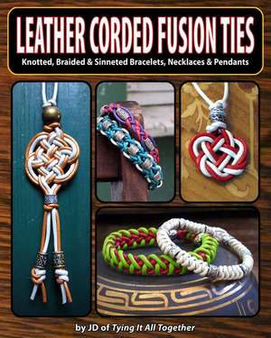 Leather Corded Fusion Ties de Jd