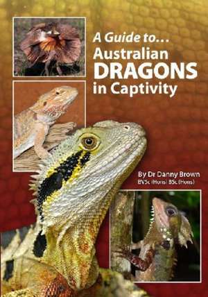 Guide To Australian Dragons In Captivity de Danny Brown