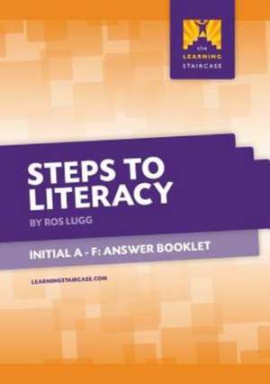 Steps to Literacy Initial - Answer Booklet de Ros Lugg