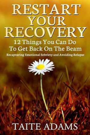 Restart Your Recovery - 12 Things You Can Do to Get Back on the Beam de Taite Adams