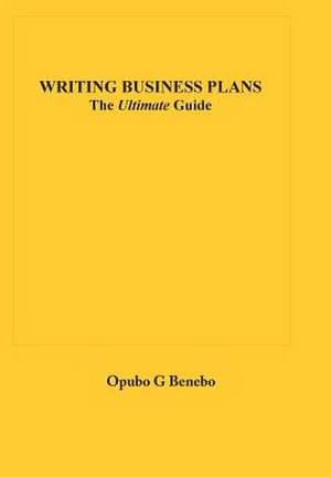 Writing Business Plans