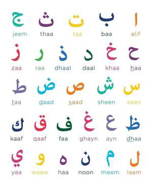 Arabic Alphabet Notebook