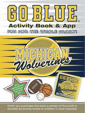 Go Blue Activity Book & App de Darla Hall